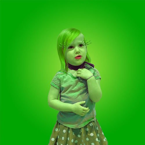 An image of Ainsley as Disgust.